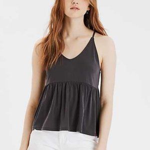 American Eagle Outfitters Soft & Sexy Peplum Tank